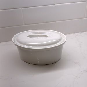 Apilco One Quart Casserole Dish New. - French Porcelain